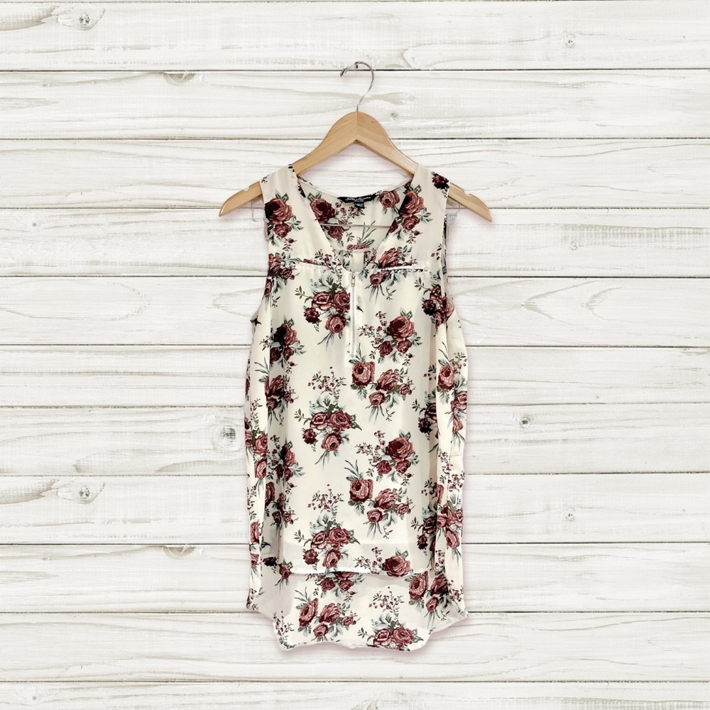 Flower Print blouse Streetwear Society